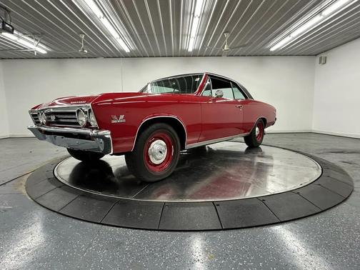 Red 1967 Chevrolet Chevelle SS