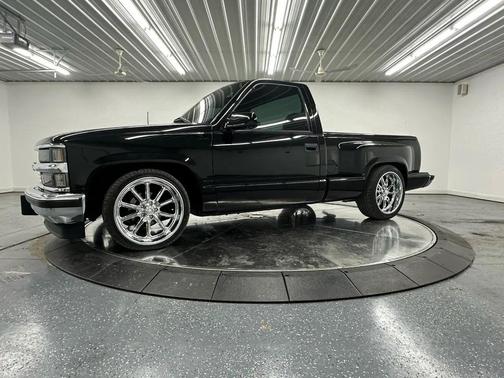 Black 1997 Chevrolet 1500 Reg. Cab W/T 6.5-ft. bed 2WD