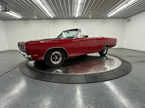 Red 1969 Plymouth Roadrunner