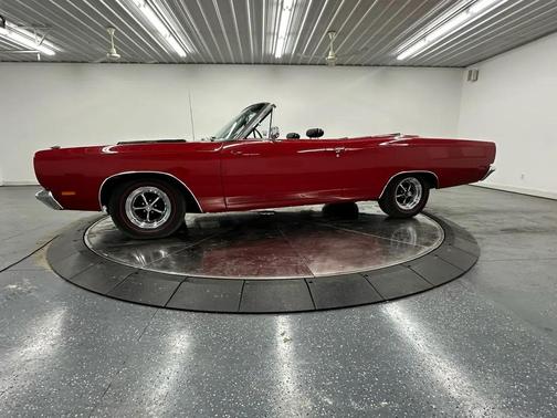 Red 1969 Plymouth Roadrunner