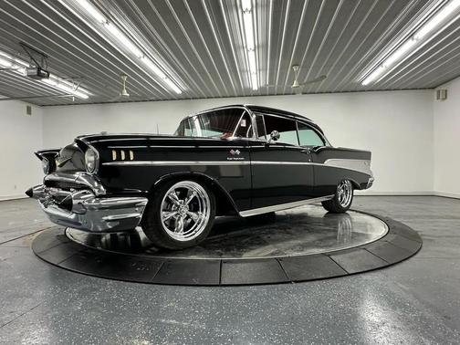 Black 1957 Chevrolet Bel Air Base
