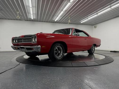 Red 1969 Plymouth Roadrunner