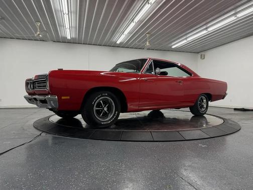 Red 1969 Plymouth Roadrunner