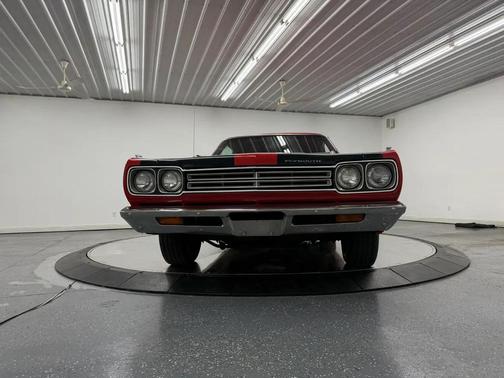 Red 1969 Plymouth Roadrunner