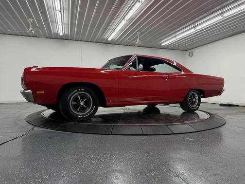 Red 1969 Plymouth Roadrunner