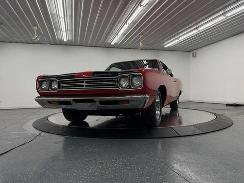Red 1969 Plymouth Roadrunner
