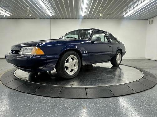 Blue 1993 Ford Mustang LX 5.0L