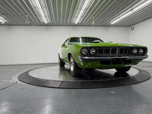 Green 1971 Plymouth Cuda