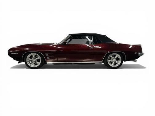 Burgundy 1969 Pontiac Firebird 2dr Convertible