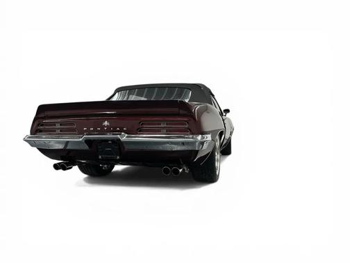 Burgundy 1969 Pontiac Firebird 2dr Convertible