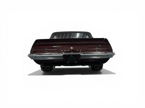 Burgundy 1969 Pontiac Firebird 2dr Convertible