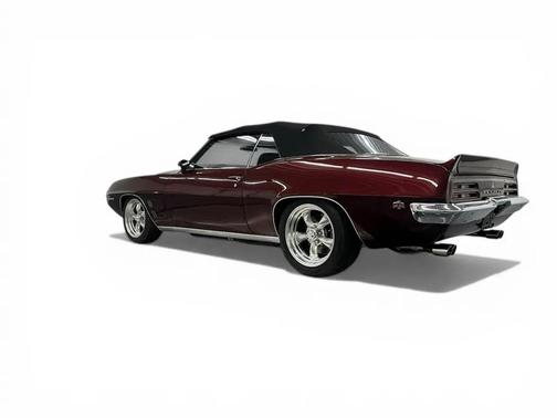 Burgundy 1969 Pontiac Firebird 2dr Convertible