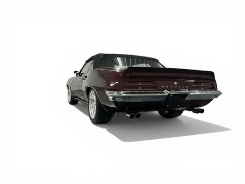 Burgundy 1969 Pontiac Firebird 2dr Convertible