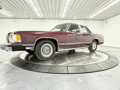 Burgundy 1991 Mercury Grand Marquis LS
