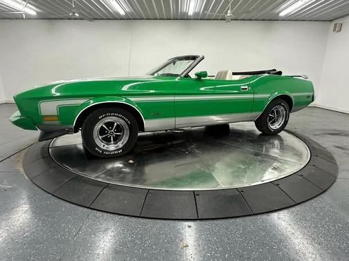Green 1973 Ford Mustang Base