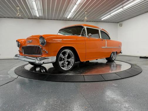 Orange 1955 Chevrolet 210 Base