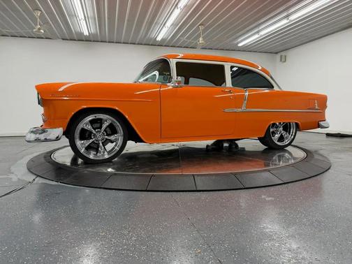 Orange 1955 Chevrolet 210 Base