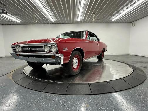 Red 1967 Chevrolet Chevelle SS