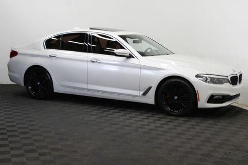 Alpine White 2018 BMW 540 xDrive