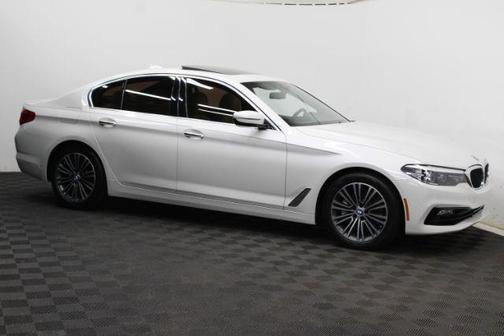 Alpine White 2018 BMW 540 xDrive