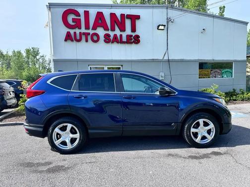 Blue 2019 Honda CR-V EX-L AWD