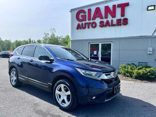 Blue 2019 Honda CR-V EX-L AWD