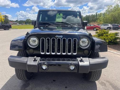 Black 2017 Jeep Wrangler Unlimited Sahara