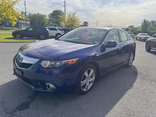 Blue 2013 Acura TSX Technology