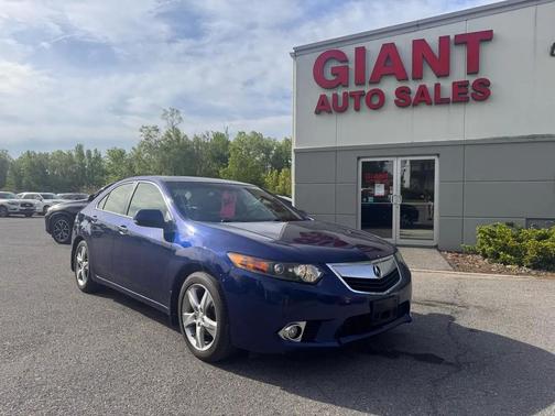 Blue 2013 Acura TSX Technology