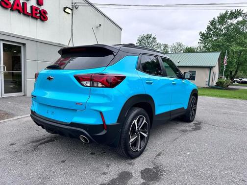 Blue 2022 Chevrolet Trailblazer RS