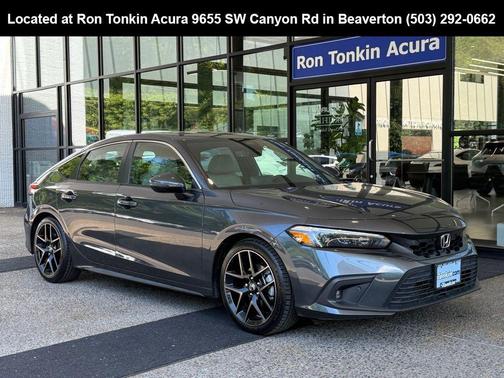 Meteorite Gray Metallic 2023 Honda Civic Sport Touring