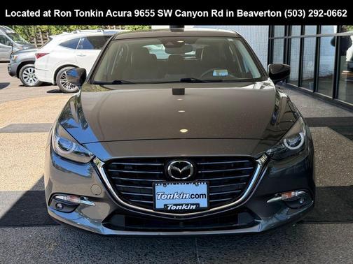 Machine Gray Metallic 2018 Mazda Mazda3 Grand Touring