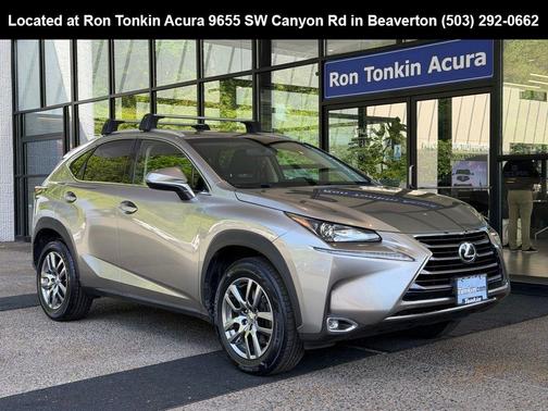 Silver Lining Metallic 2016 Lexus NX 200t Base
