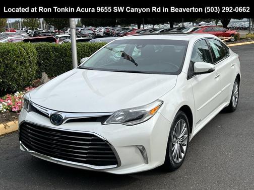 2016 Toyota Avalon Hybrid Limited