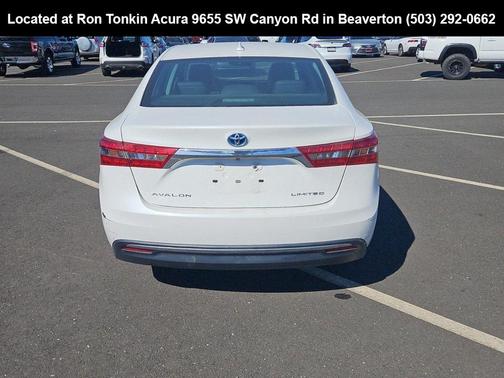 2016 Toyota Avalon Hybrid Limited