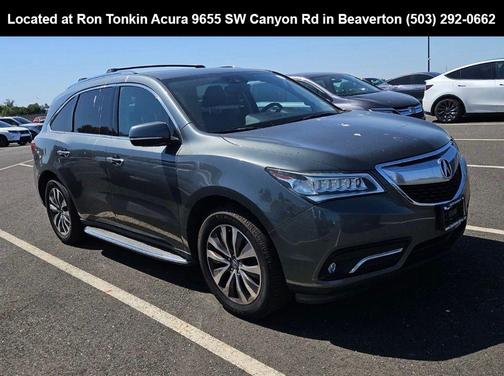 Forest Mist Metallic 2016 Acura MDX 3.5L