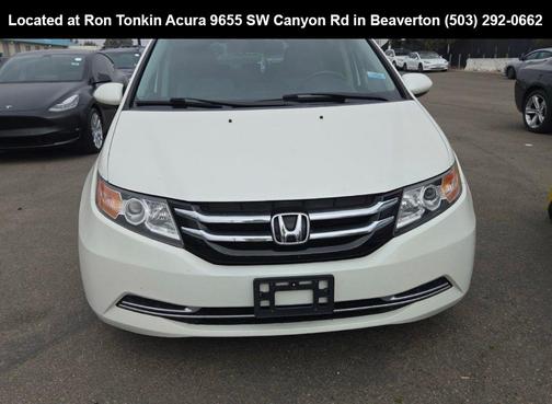 White Diamond Pearl 2015 Honda Odyssey EX-L