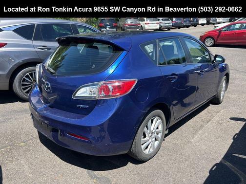 Indigo Lights Mica 2013 Mazda Mazda3 i Touring