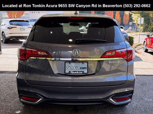 Modern Steel Metallic 2017 Acura RDX Technology Package