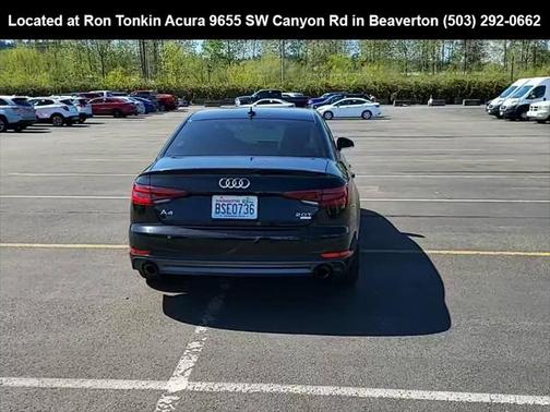 2018 Audi A4 2.0T Tech ultra Premium