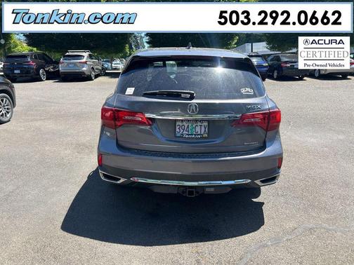 Modern Steel Metallic 2019 Acura MDX 3.5L w/Technology Package