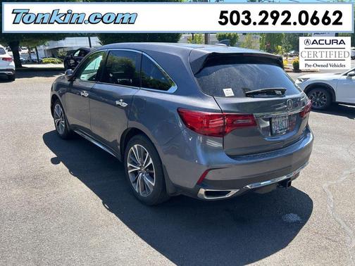 Modern Steel Metallic 2019 Acura MDX 3.5L w/Technology Package