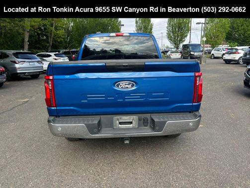 Atlas Blue Metallic 2025 Ford F-150 XLT