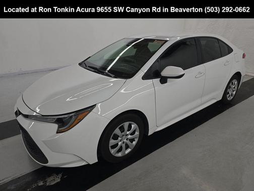Super White 2020 Toyota Corolla LE