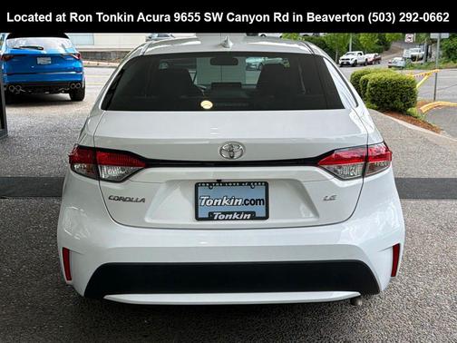Super White 2020 Toyota Corolla LE