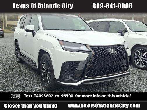 Ultra White 2026 Lexus LX 600 LX 600 F SPORT Handling 4WD