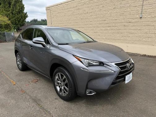 grey 2016 Lexus NX 300h Base