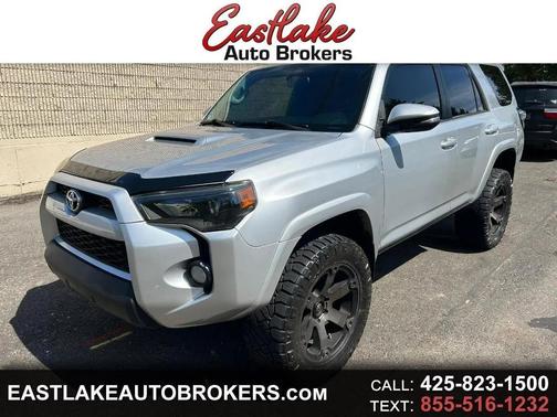Classic Silver Metallic 2015 Toyota 4Runner Trail
