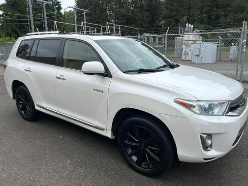 Blizzard Pearl 2012 Toyota Highlander Hybrid Limited