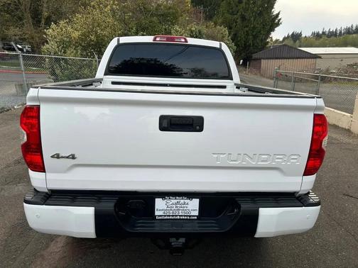 Super White 2019 Toyota Tundra Platinum